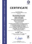 Сертифікат відповідності ISO 9001:2015